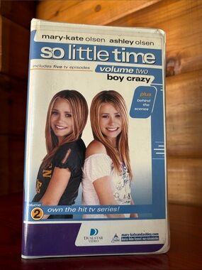 2001-2002 So Little Time Volume Two: Boy Crazy, Mary-Kate and Ashley Olsen | VHS
